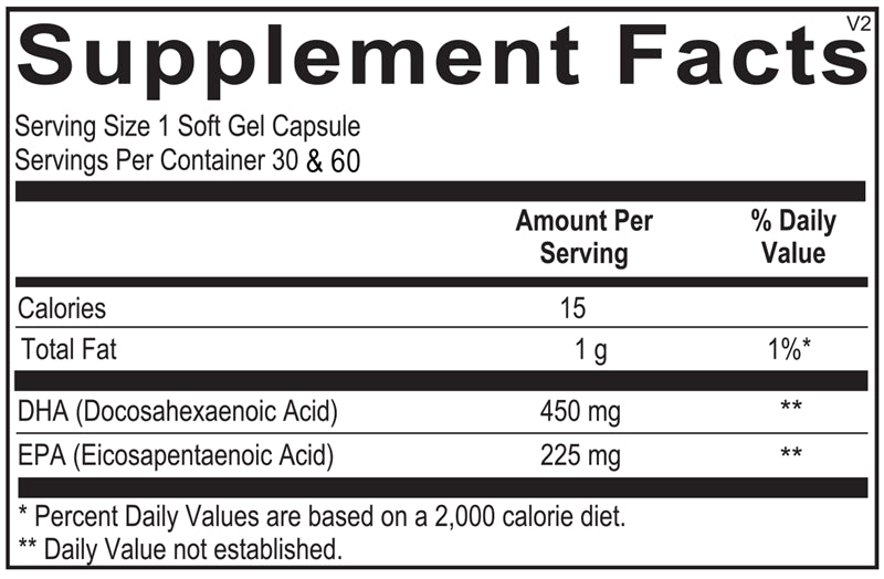 NEW Fundamental Vegan Omega 3's
