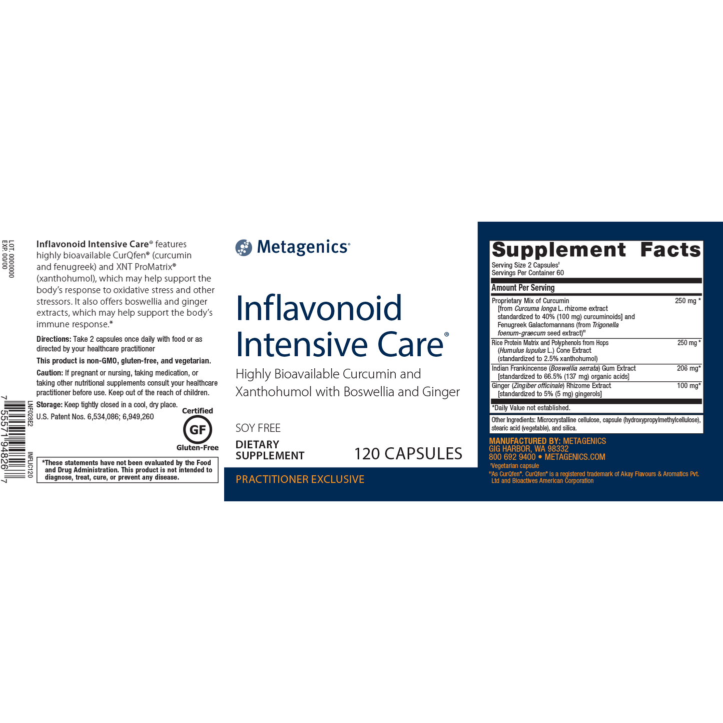 Inflavonoid Intensive Care 120ct
