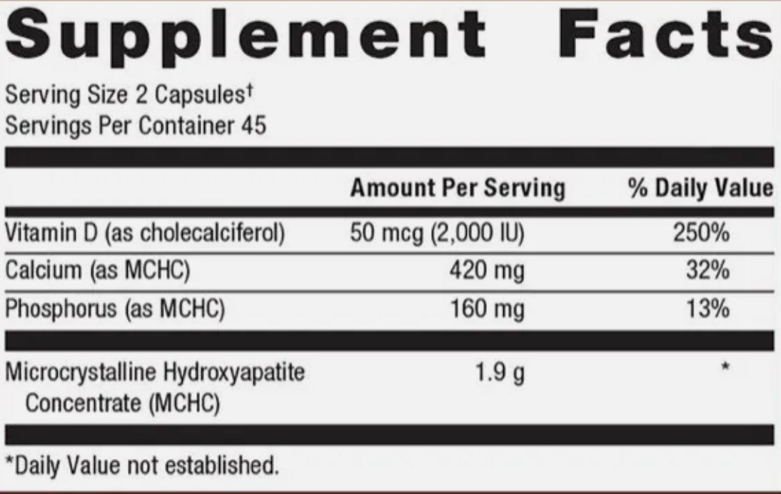 Fundamental Bone Health (previously known as 'Bone Builder Forte')