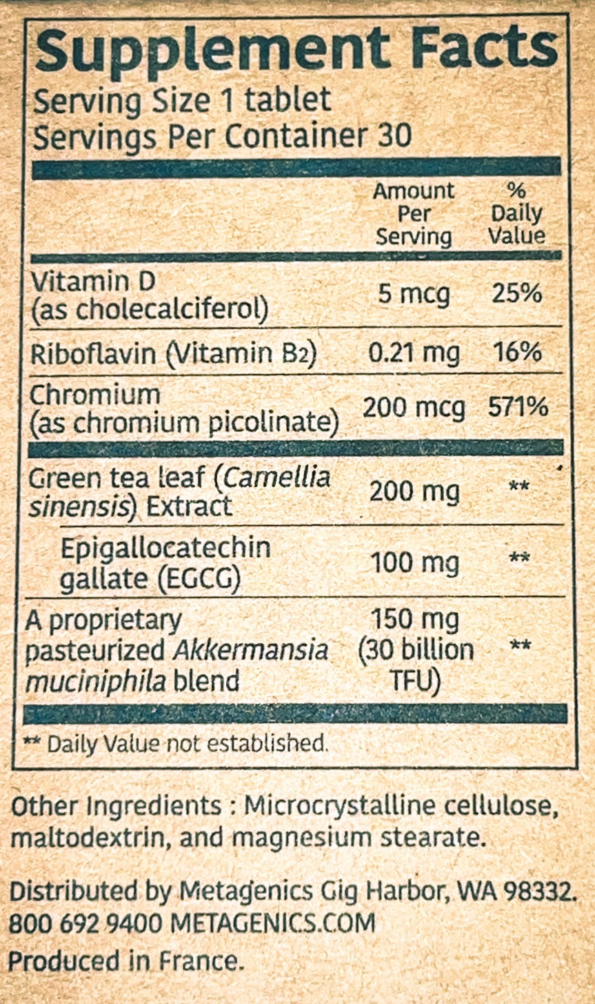 Akkermansia  30 Tablets