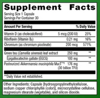 Metagenics UltraFlora Healthy Weight with Akkermansia  30 Tablets