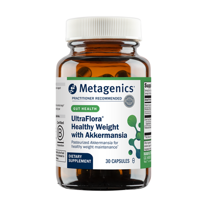 UltraFlora Healthy Weight with Akkermansia  30 Tablets - NEW LOOK-NEW NAME-SAME INGREDIENTS