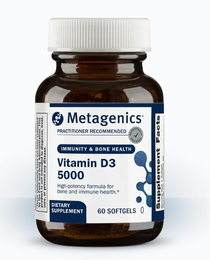 Metagenics D3 5000 120 Softgels