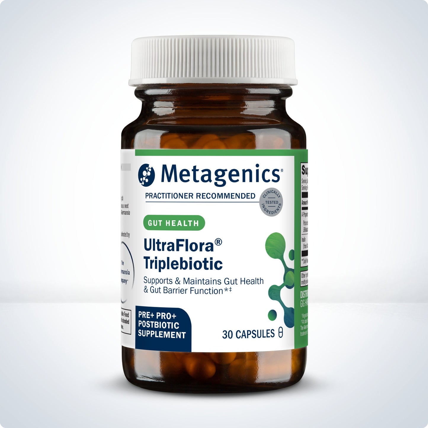 UltraFlora Triplebiotic with Akkermansia 30 Capsules
