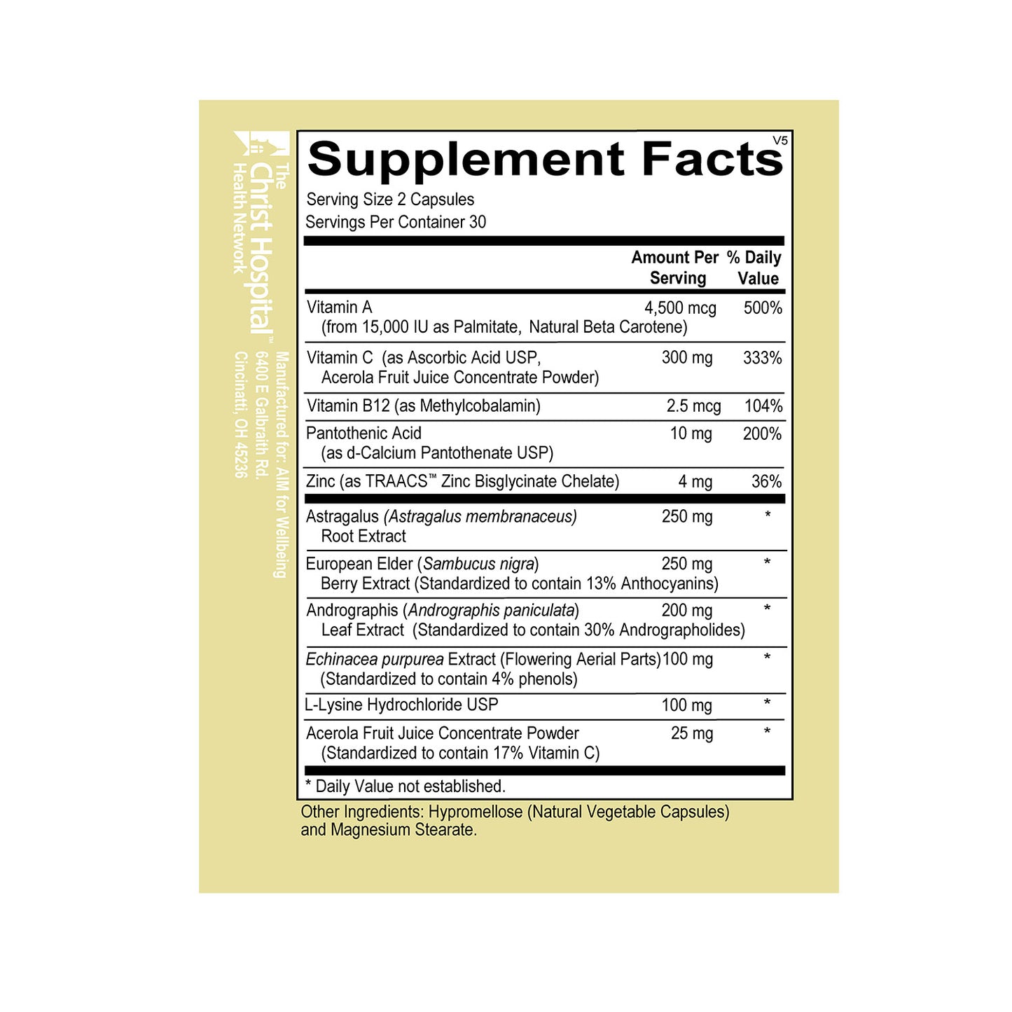 Fundamental Acute Immune Support