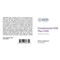 Fundamental DIM Plus CDG
