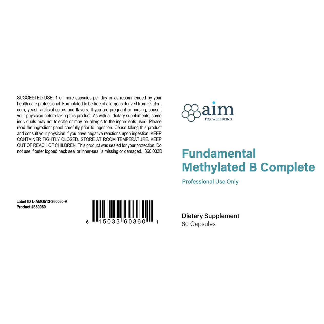 Fundamental Methylated B Complete