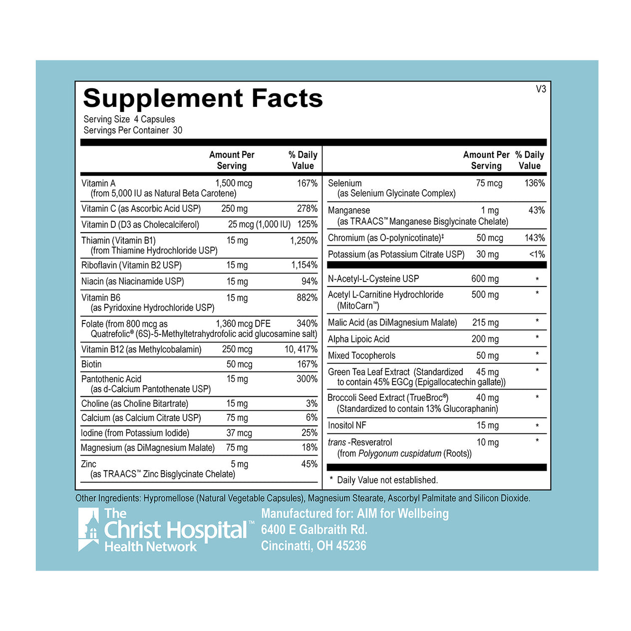 Fundamental Multivitamin & Antioxidant