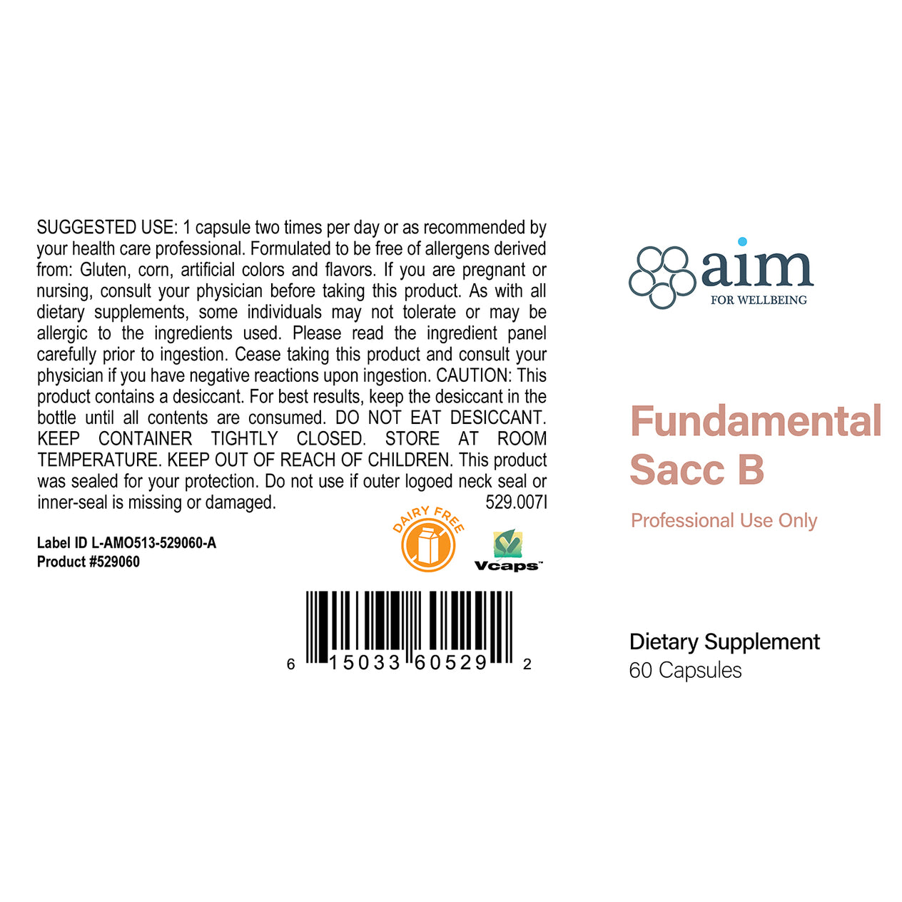 Fundamental Sacc B