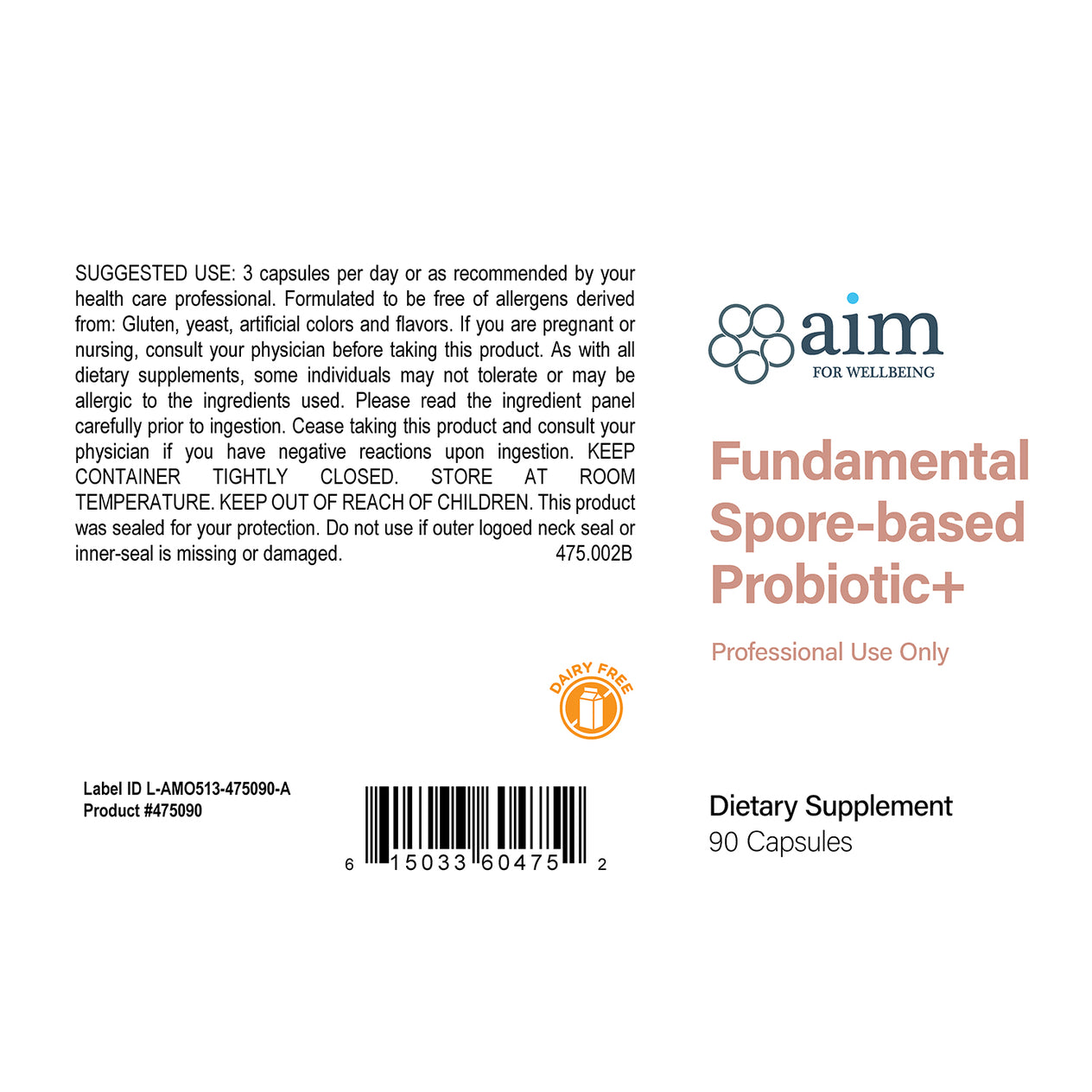 Fundamental Spore Based Probiotic+