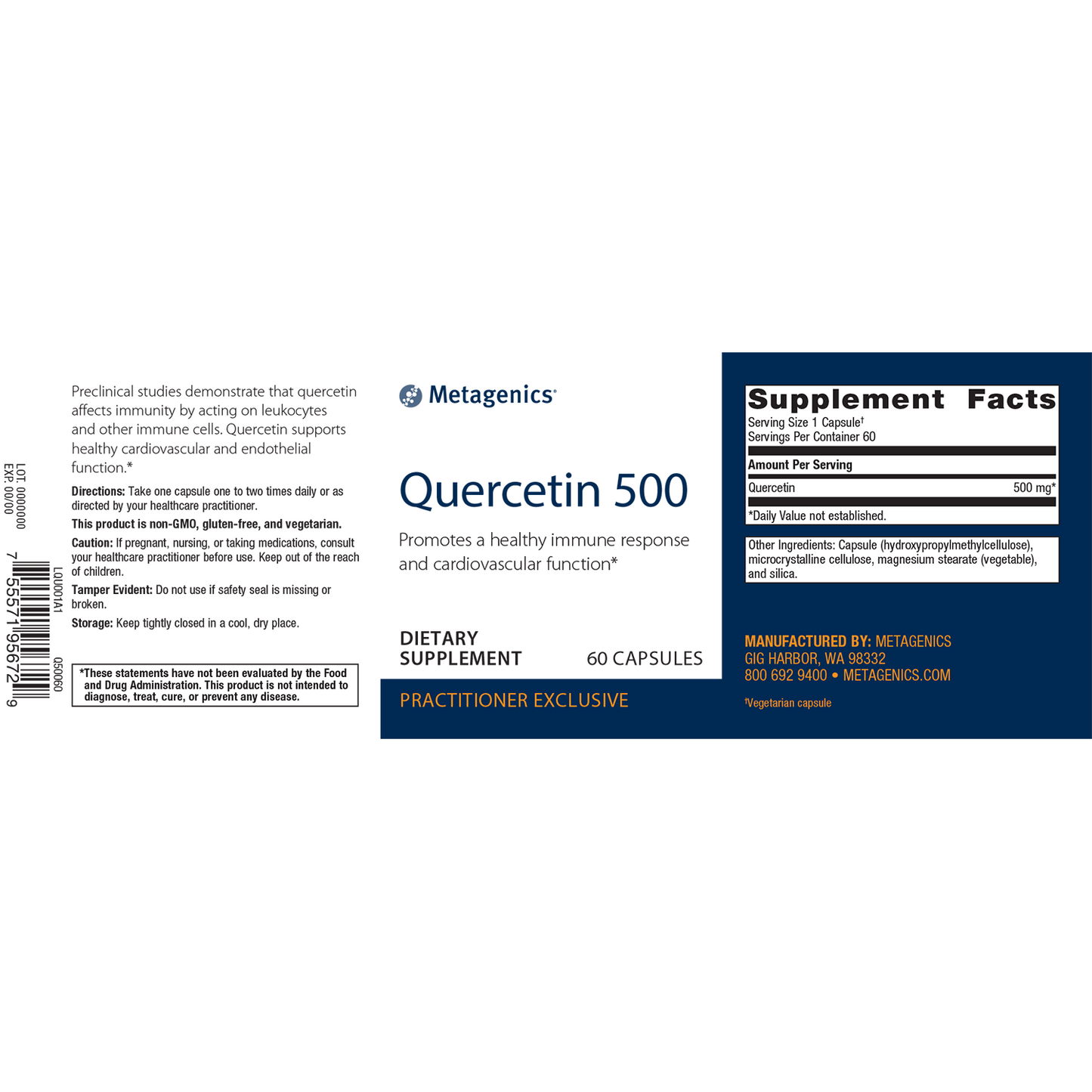 Quercetin 500 mg