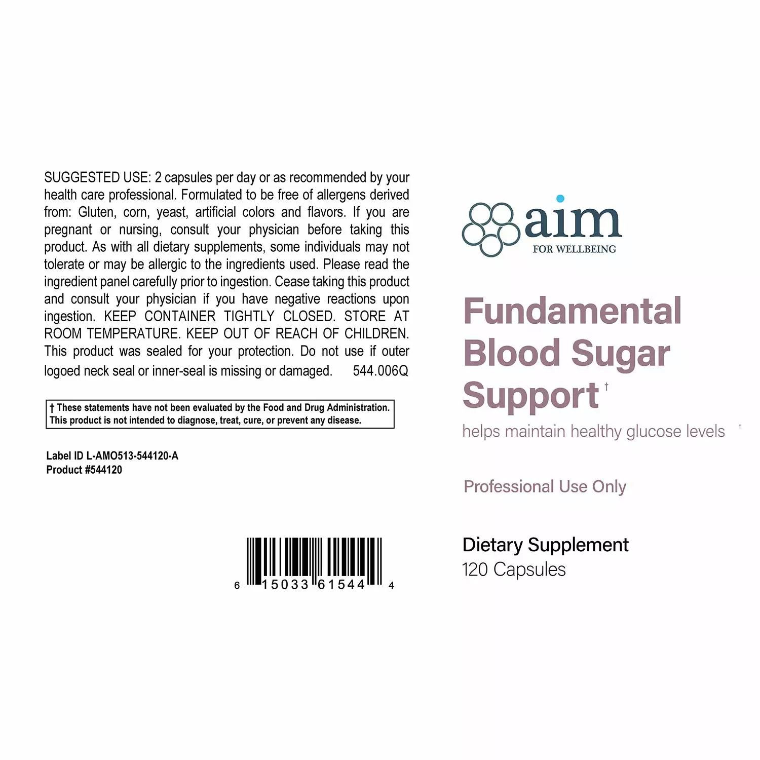 Fundamental Blood Sugar Support