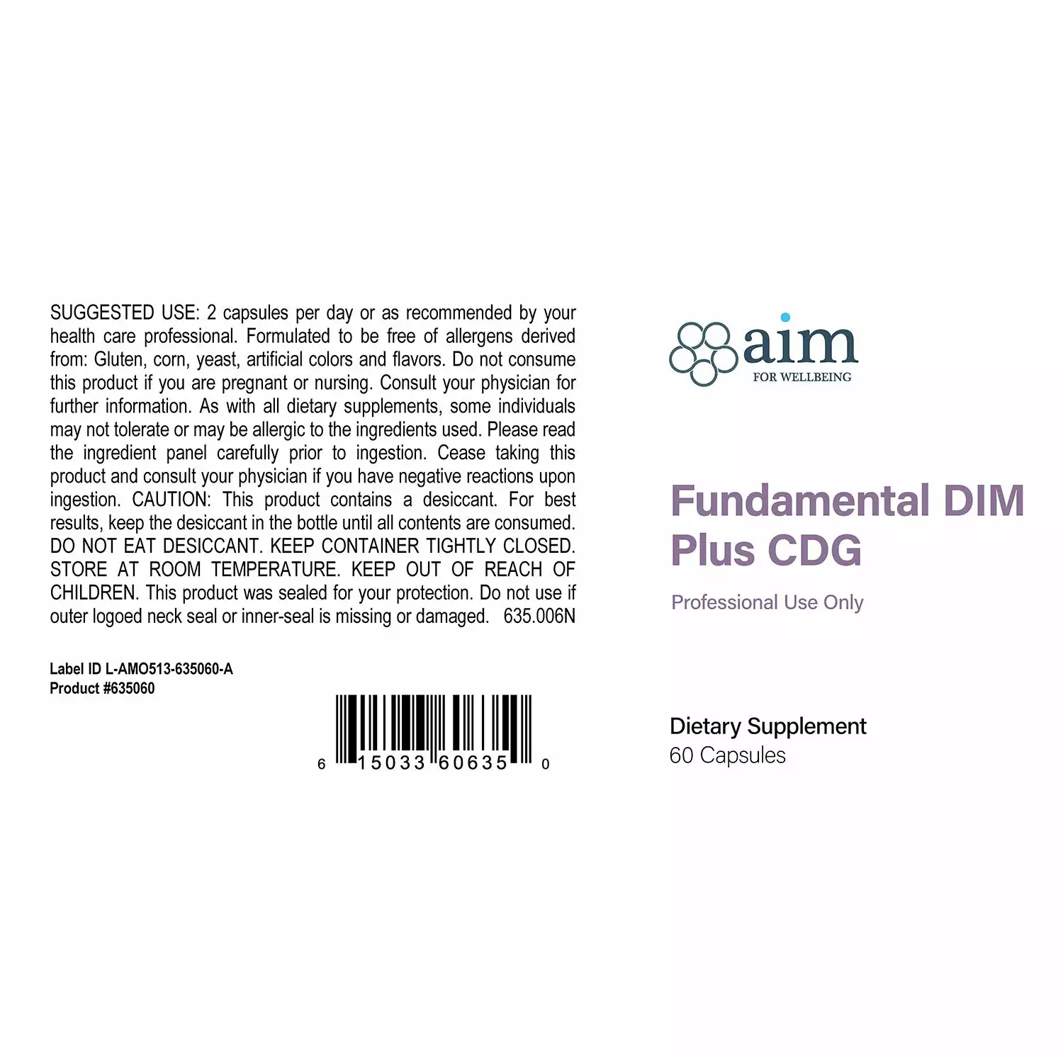Fundamental DIM Plus CDG