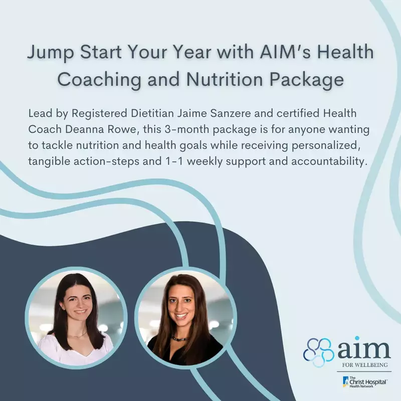 AIM's Personalized Nutrition & Coaching Program