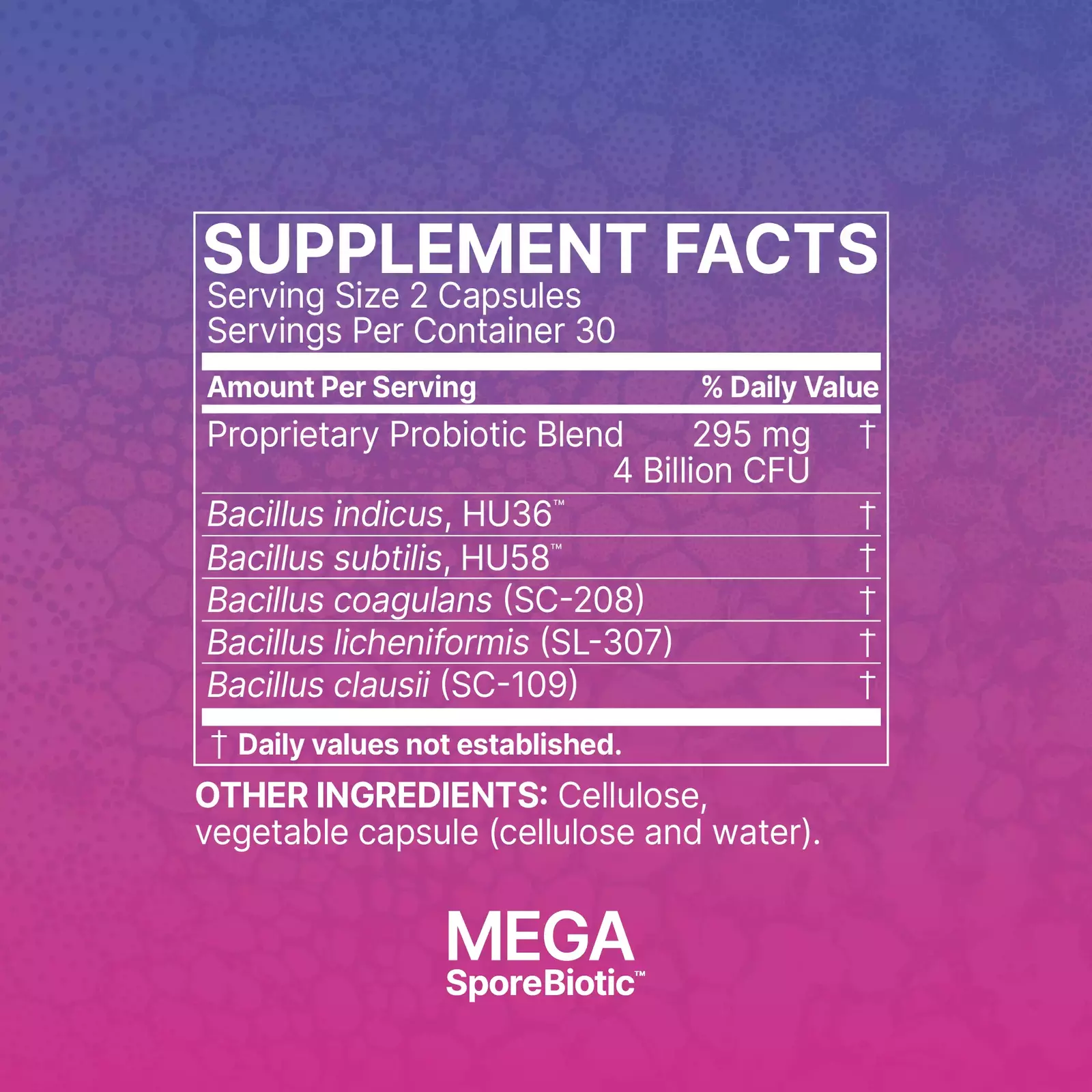 MegaSporeBiotic CAPSULES